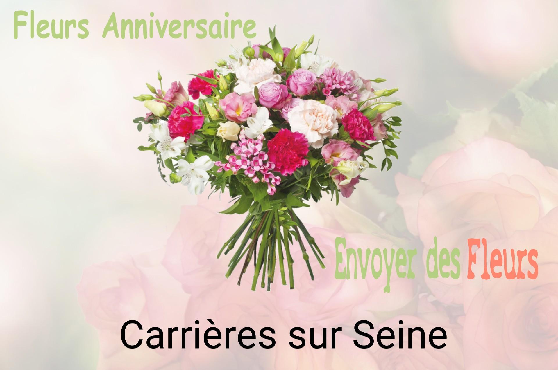 Bouquet de fleurs d’anniversaire livré à Carrières-sur-Seine
