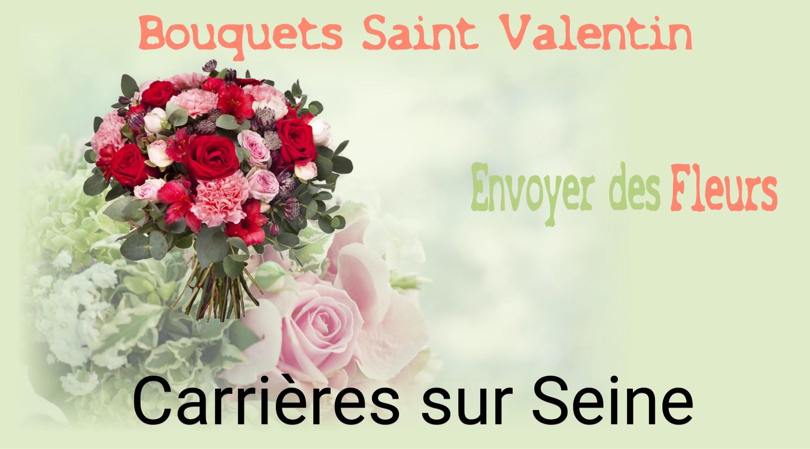 Roses de Saint-Valentin livrées à Carrières-sur-Seine